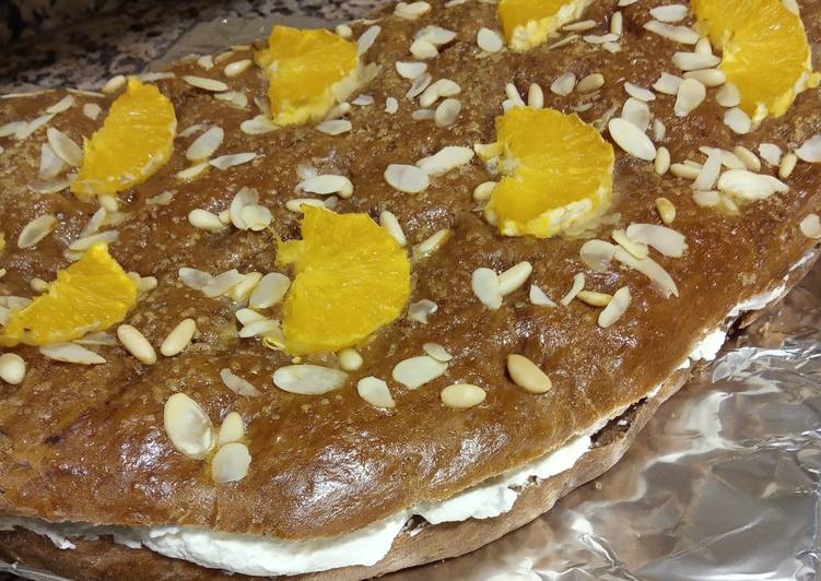 Coca rápida de St.Juan de cacao y naranja