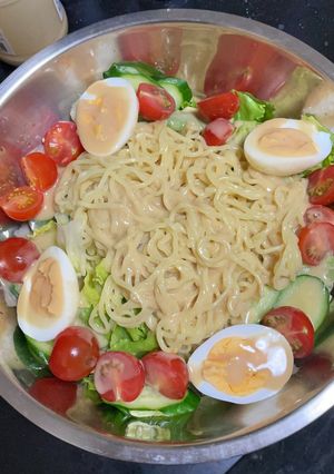 A picture of Ramen Salad.