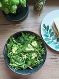 Insalata con Erbe di Campo e Crostini
