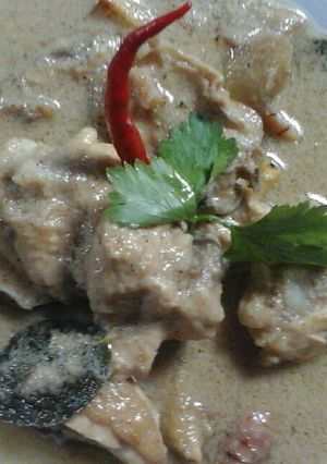 Foto resep Opor ayam santan putih