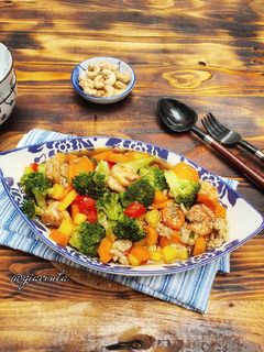 Foto resep Tumis Brokoli udang