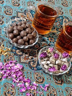 عکسی از دستور 🍀چای با عطر بهار نارنج و گل محمدی🍀