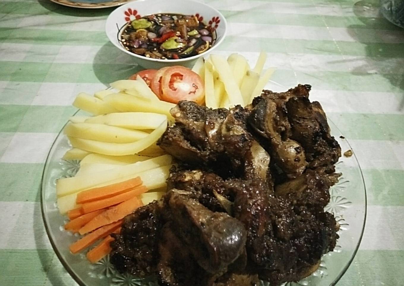 Iga panggang madu