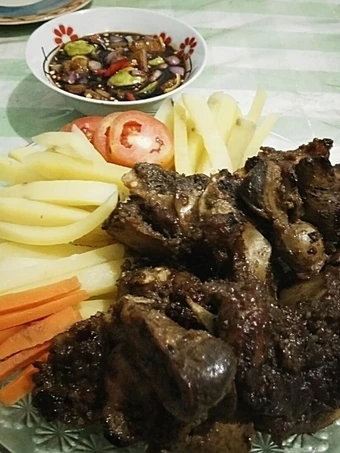 Langkah Gampang Menyiapkan Resep Iga panggang madu yang Lezat Sekali