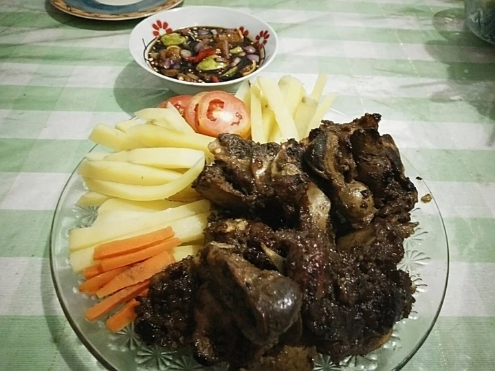 Langkah Gampang Menyiapkan Resep Iga panggang madu yang Lezat Sekali