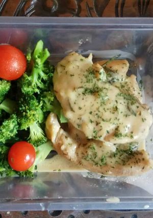 Foto resep Creamy herbs chicken