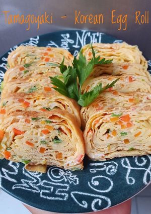 Foto resep Tamagoyaki (Telur dadar gulung)