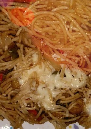 A picture of Hakka noodles.
