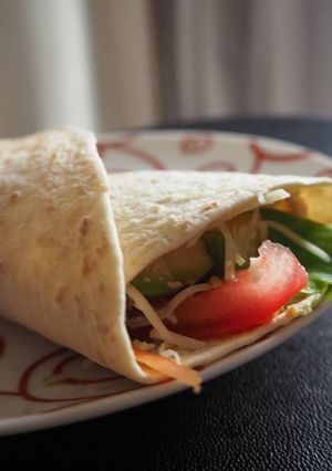 Une photo de Wrap de légumes