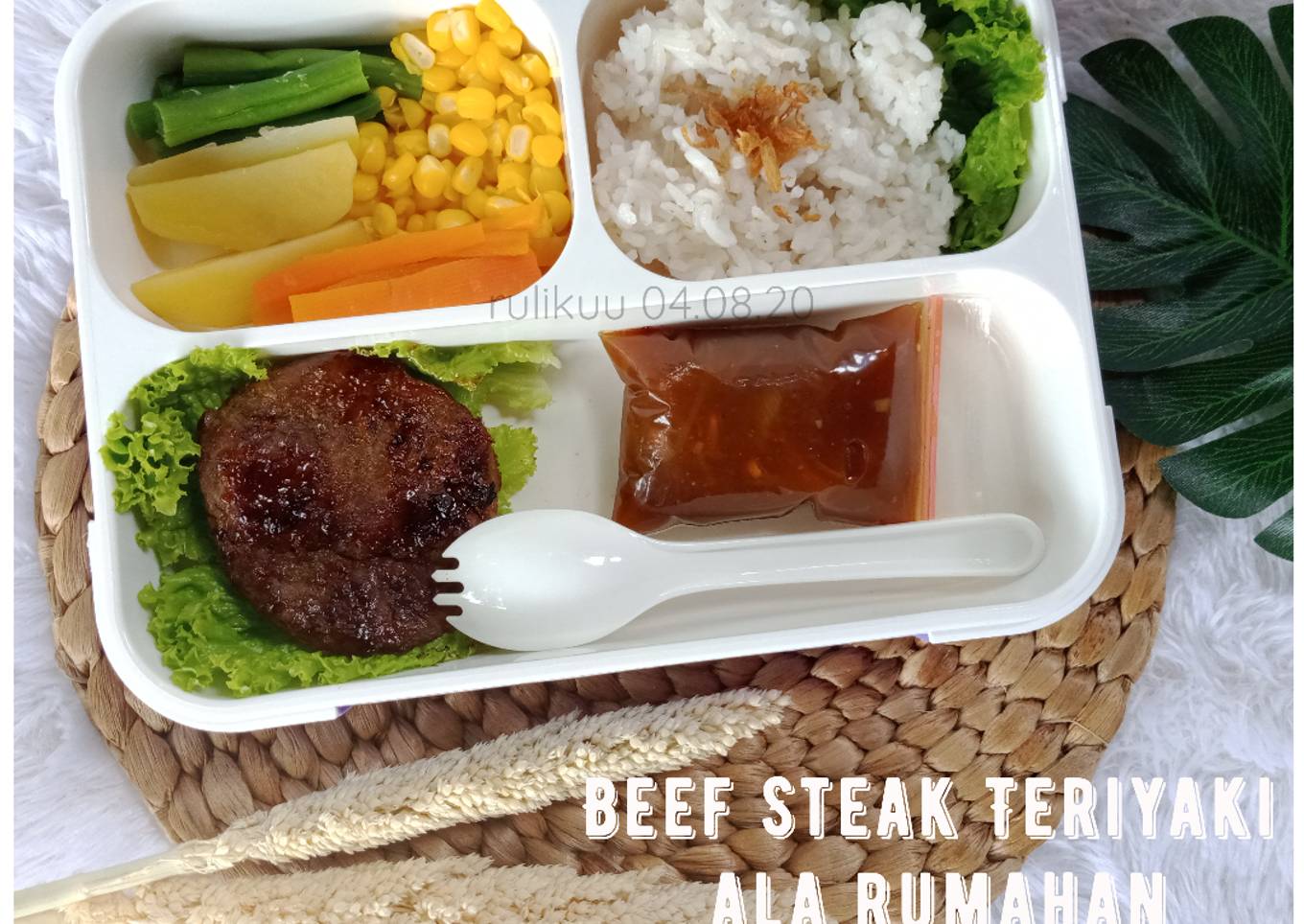 Beef steak teriyaki ala rumahan