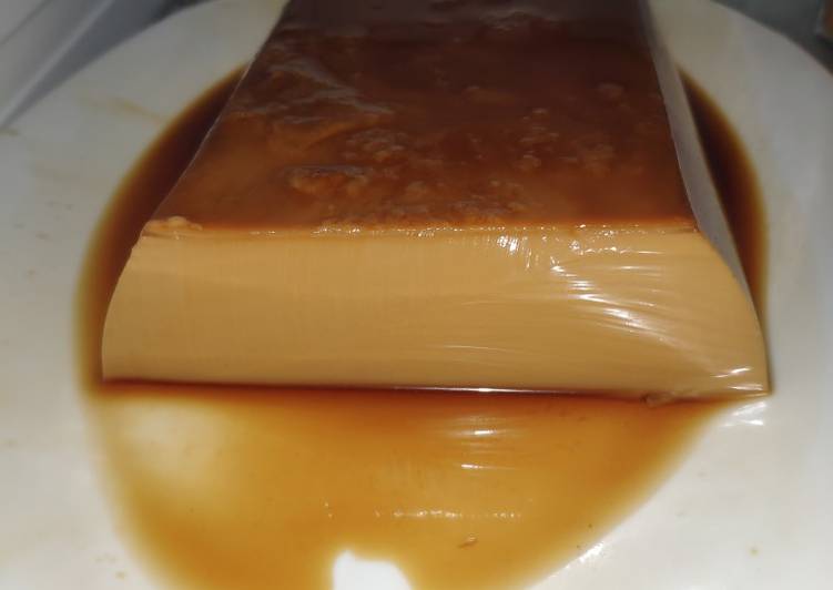 Flan de café en mambo