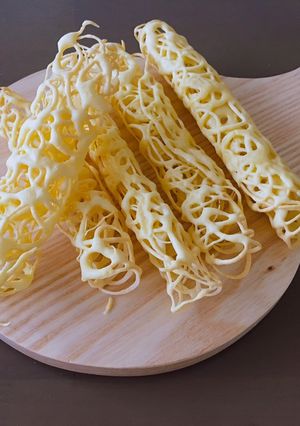 氣炸鍋 蕾絲蛋捲 的食譜成品照片