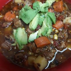 A picture of Leftover Spareribs in a Soup.