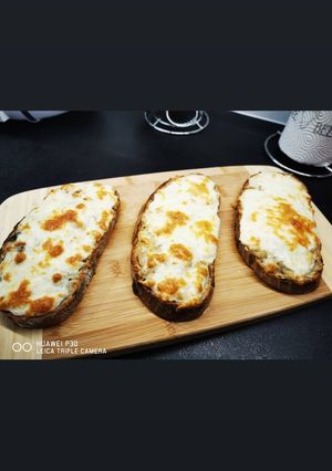 Gombás melegszendvics krém recept fotója