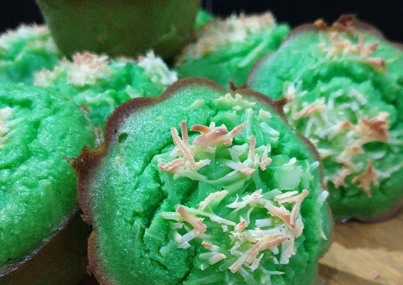 Pandan Cheese Muffins Keto Sugar Free & Gluten Free #ketopad