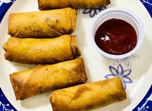 Homemade Spring Roll Wrapper Recipe by Archana's Kitchen