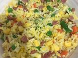 Arroz frito mi versión