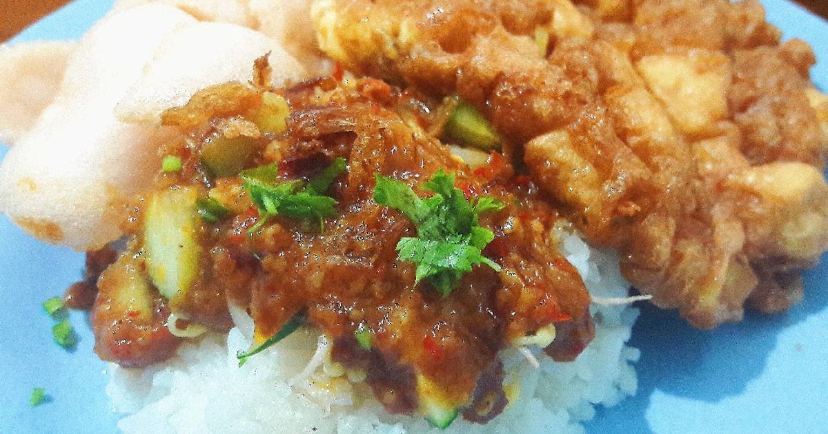  Resep  Tahu Telur  Bumbu Lengko ala Tegal oleh Elfanita 