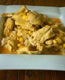 Curry rojo de pollo y millo