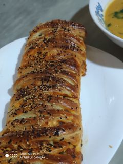 صورة لوصفة خبزة محشية