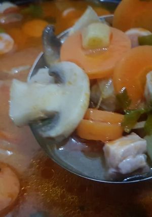 Foto resep Sup merah surabaya