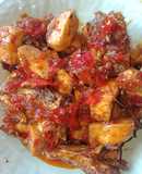 49. Sambal ikan sarden+tahu