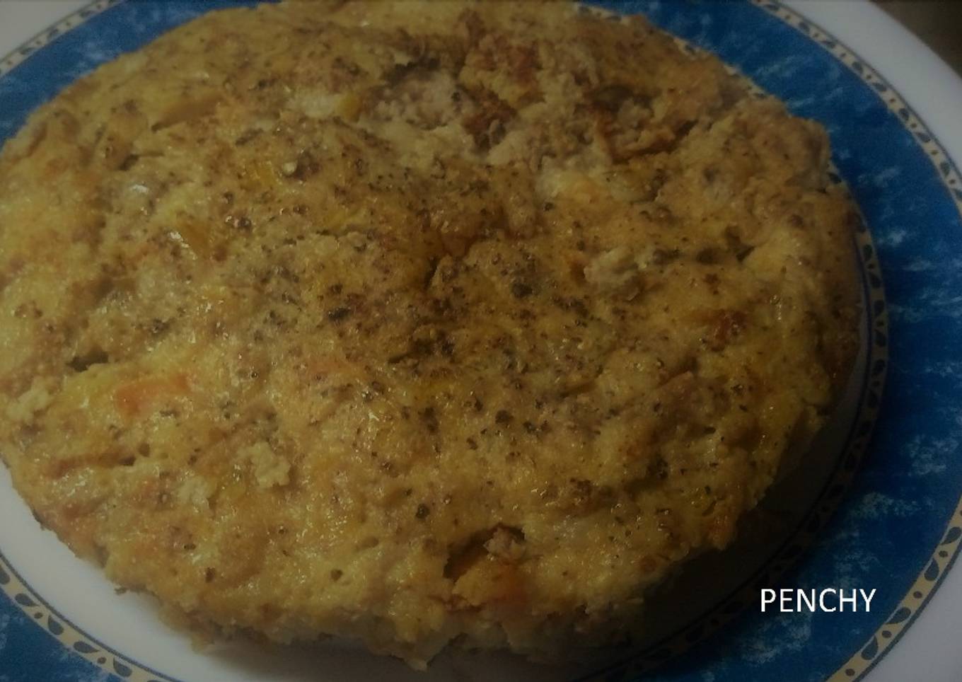 Pastel de carne picada y berenjenas al orégano