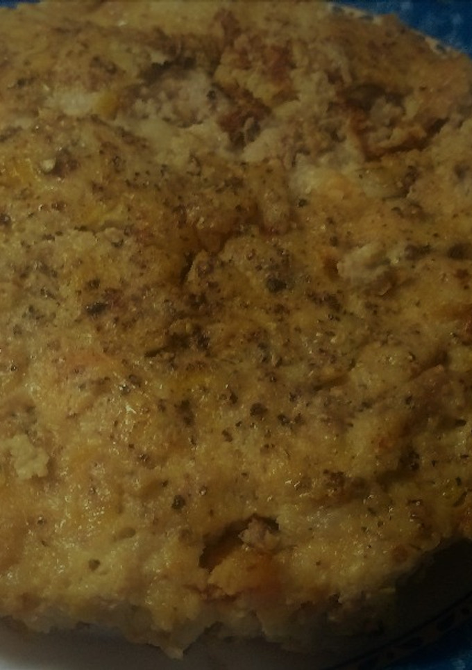 Una foto de Pastel de carne picada y berenjenas al orégano