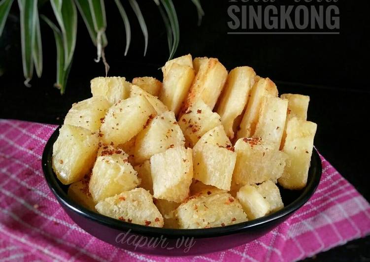 Cara Gampang Membuat TELA-TELA SINGKONG Gurih / Singkong goreng (#pr_recookumbi2an), Enak Banget