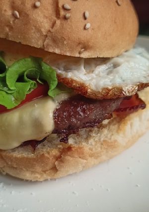 Una foto de Hamburguesas en casa
