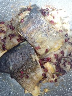 عکسی از دستور ماهی سرخ شده