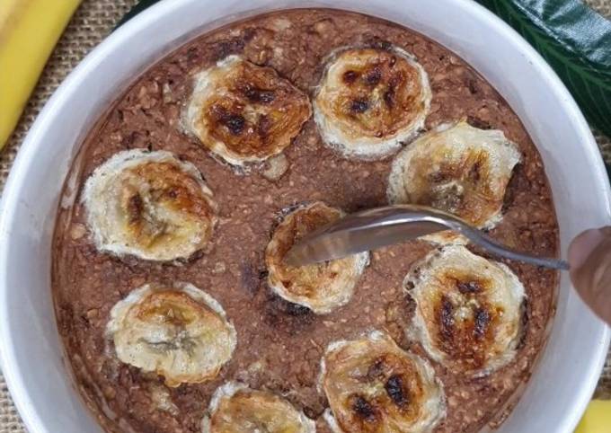 Resep Banana Baked Oatmeal Oleh Stella Karunia Cookpad