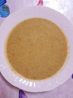 Una foto de Puré de pollo con verduras 😋