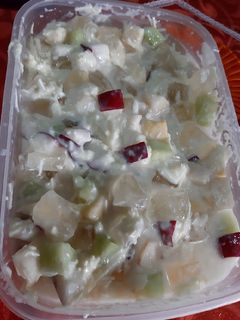 Foto resep Salad buah simple