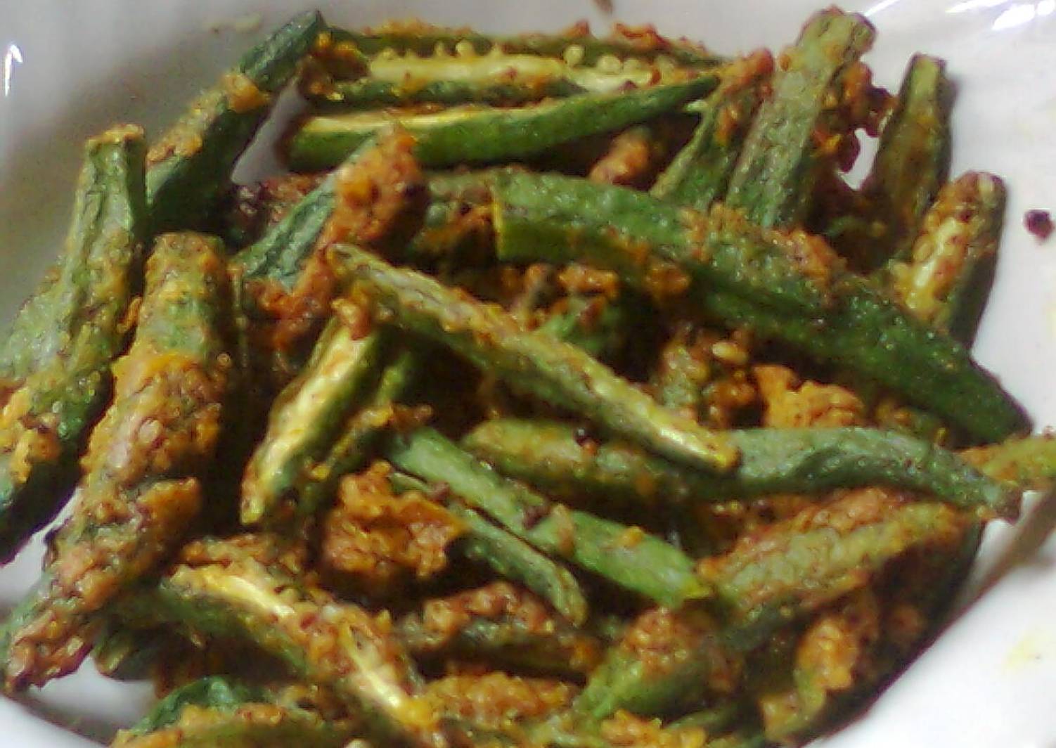 Fried Bhindi (Okra) Recipe by Promila Singh Cookpad