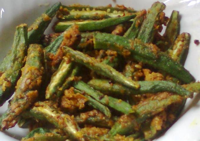 Fried Bhindi (Okra)