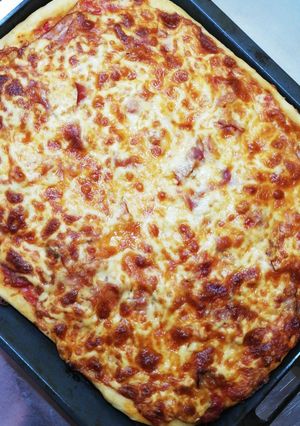 Φωτογραφία της συνταγής Πίτσα!!! 🍕😋🍕😋🍕