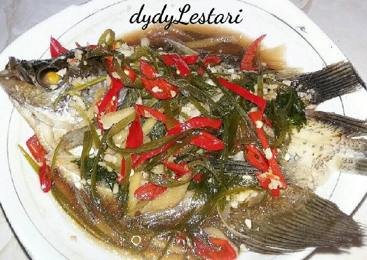 Gurame Steamed Fish Chinese Style