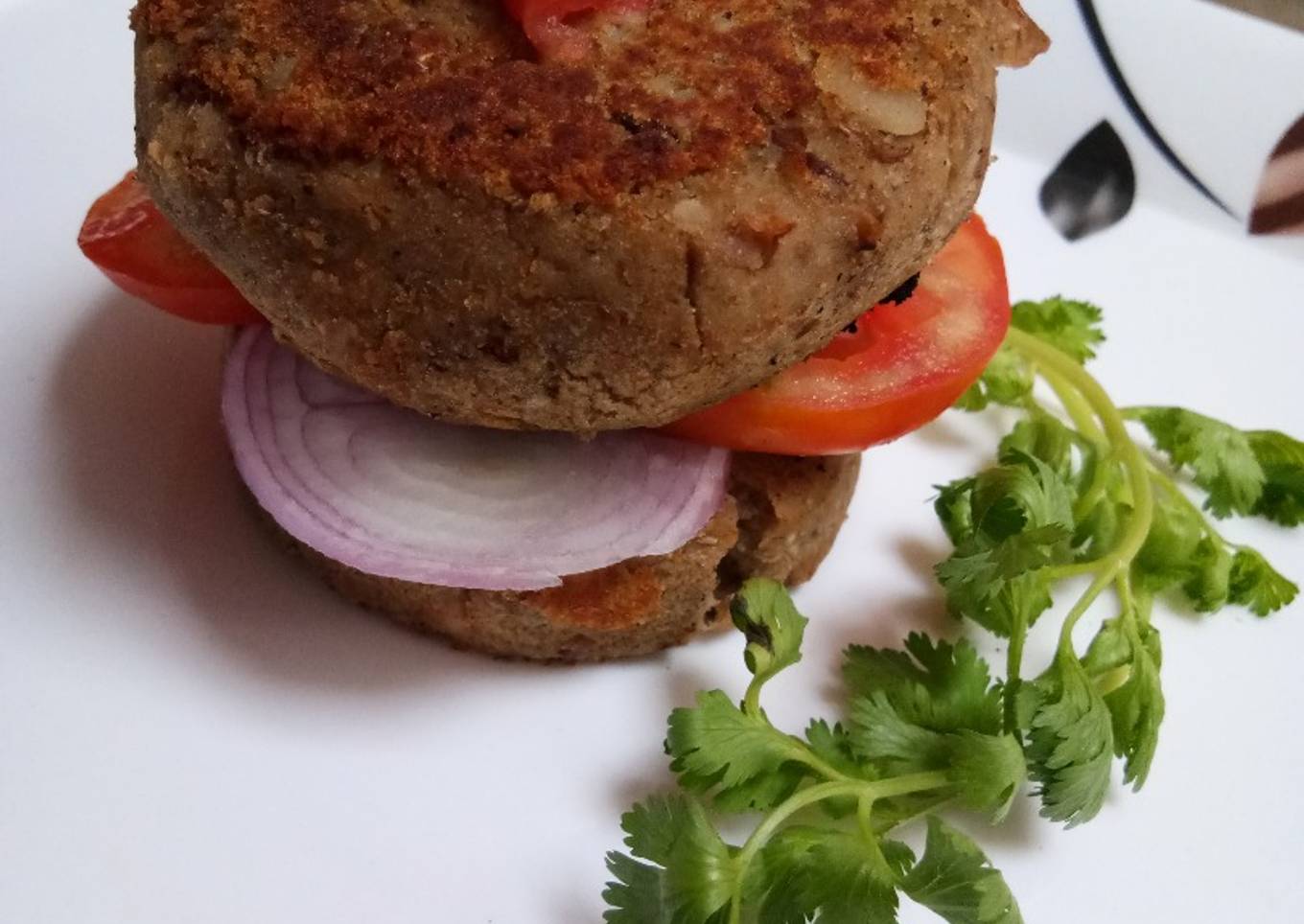 Kidney Beans Patties Burger