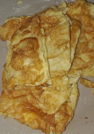 Foto resep Telur dadar