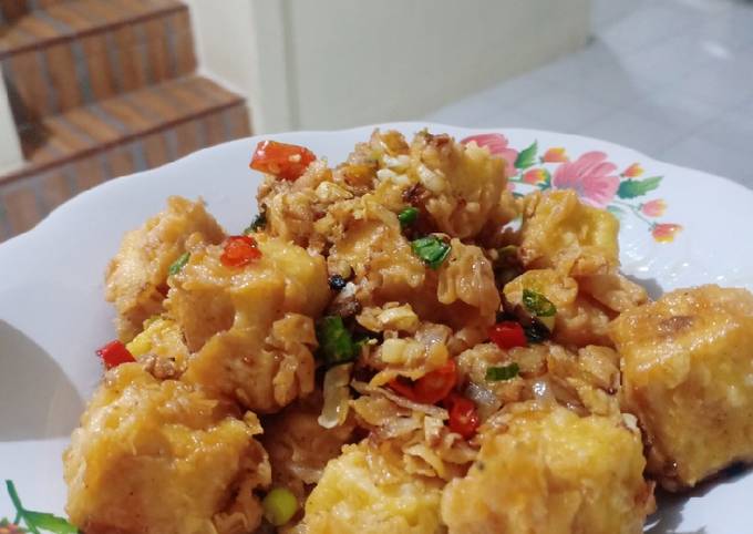 Tahu Kriuk Cabe Garam