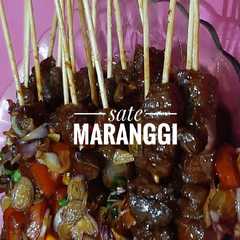 A picture of Sate Maranggi Panggang.