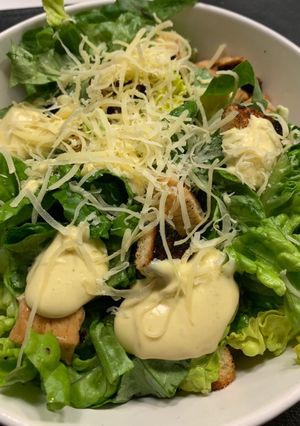 Una foto de Ensalada César