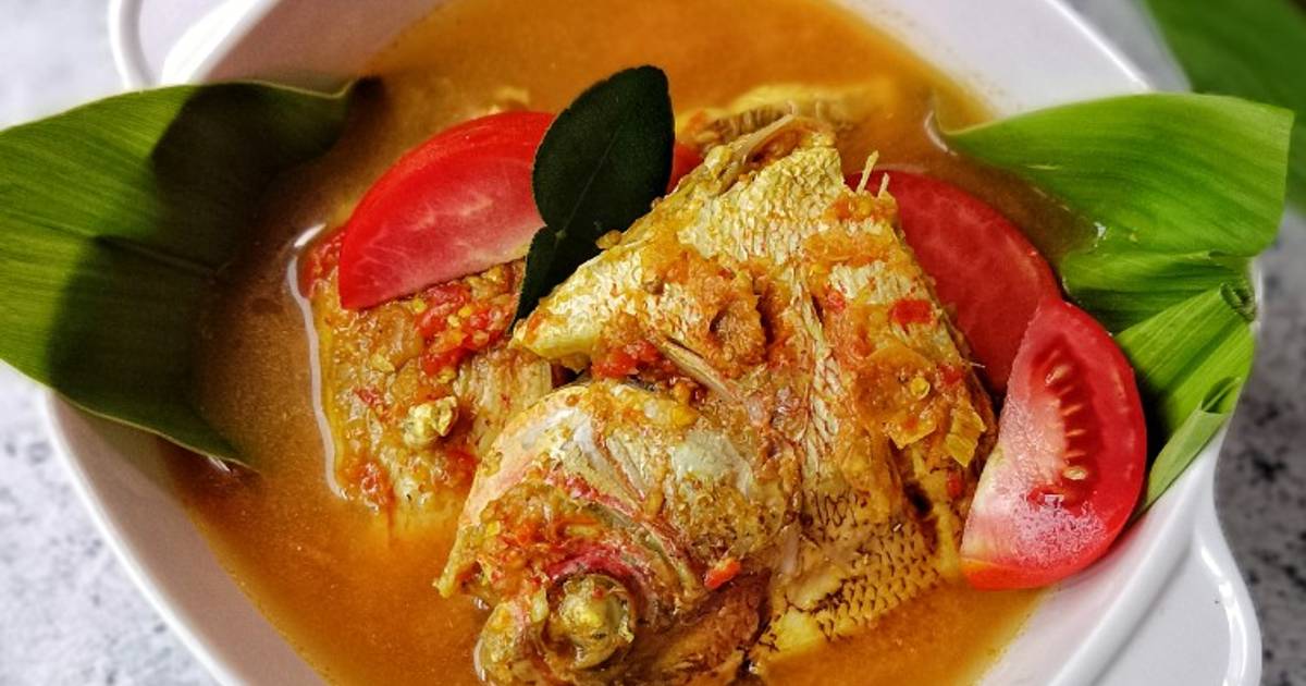 Resep Gulai Asam Pedas Kakap Merah oleh Nindaummuzia - Cookpad