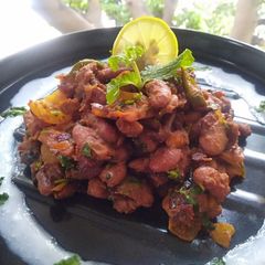 A picture of Rajma Fry.