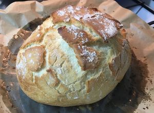 Una foto de Pan casero súper fácil