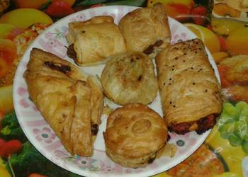 Popular Cuisine Puff patties Delicious Perfect