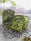 Matcha Bread Loaf (non dairy)