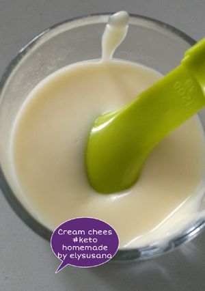 Foto resep Cream cheese vanila#keto homemade