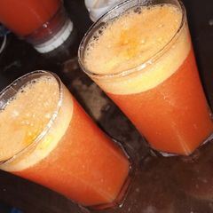 A picture of Peach slush🍑🍑.